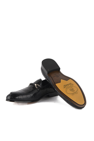 GIÀY LƯỜI NAM MÀU ĐEN-GI2306005